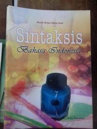 Sintaksis Bahasa Indonesia